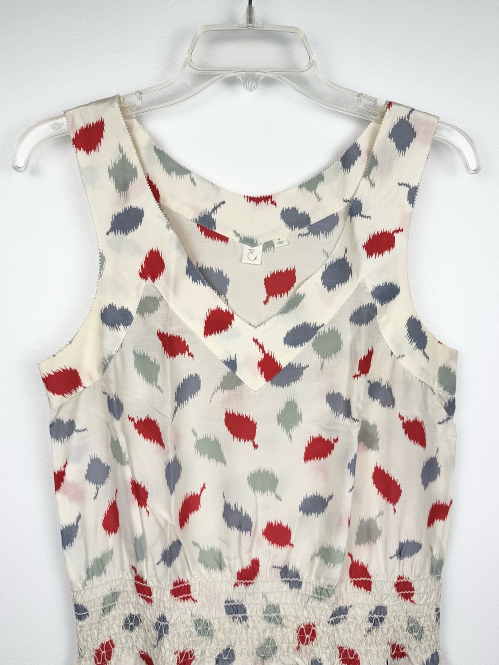 Anthropologie E by Elouise Drop Waist Sleeveless Print Dress Size Small - Picture 5 of 16